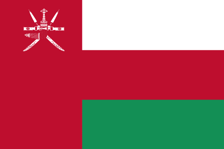 BANDERA OMAN MASTIL