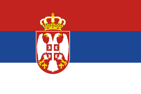 BANDERA SERBIA