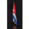 Bandera de despacho raso sencillo Cuba-BPH