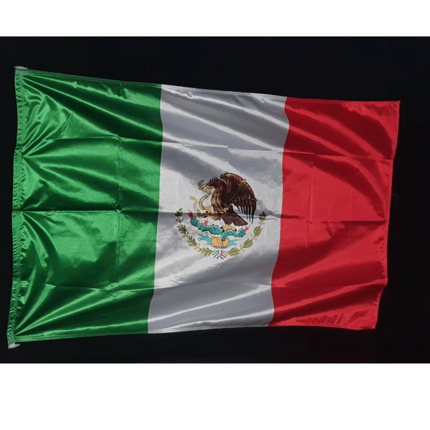 Simple Bandera De Mexico Para Exterior 
