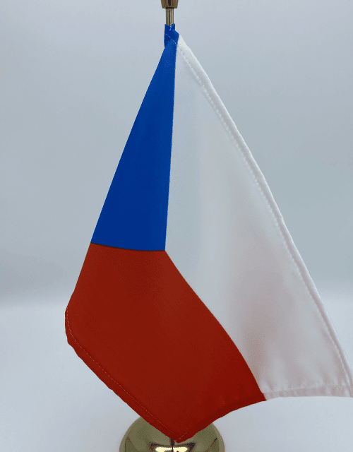 Bandera de sobremesa de Republica Checa