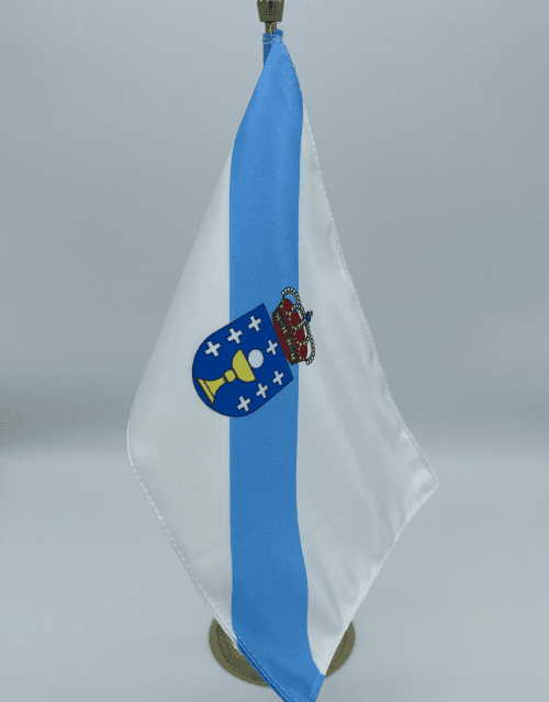 Bandera de sobremesa de Galicia