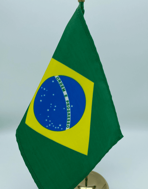 Bandera de sobremesa de Brasil