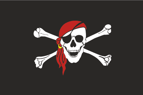Comprar Bandera Pirata Jolly Roger - BPH